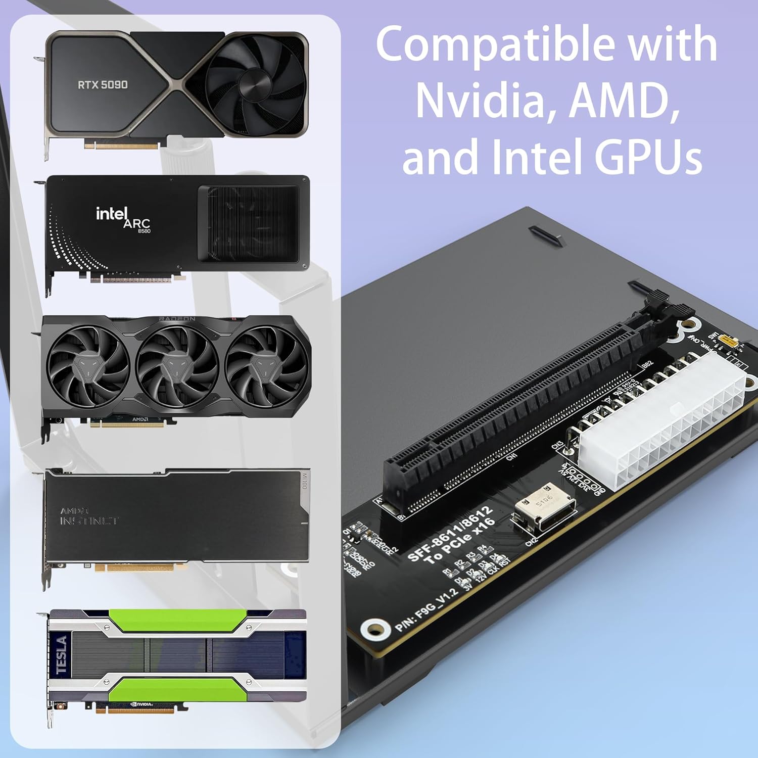 แท่นเชื่อมต่อ EGPU PCIe 4.0 X4 - Oculink Gpu Dock Station บทวิจารณ์และราคา