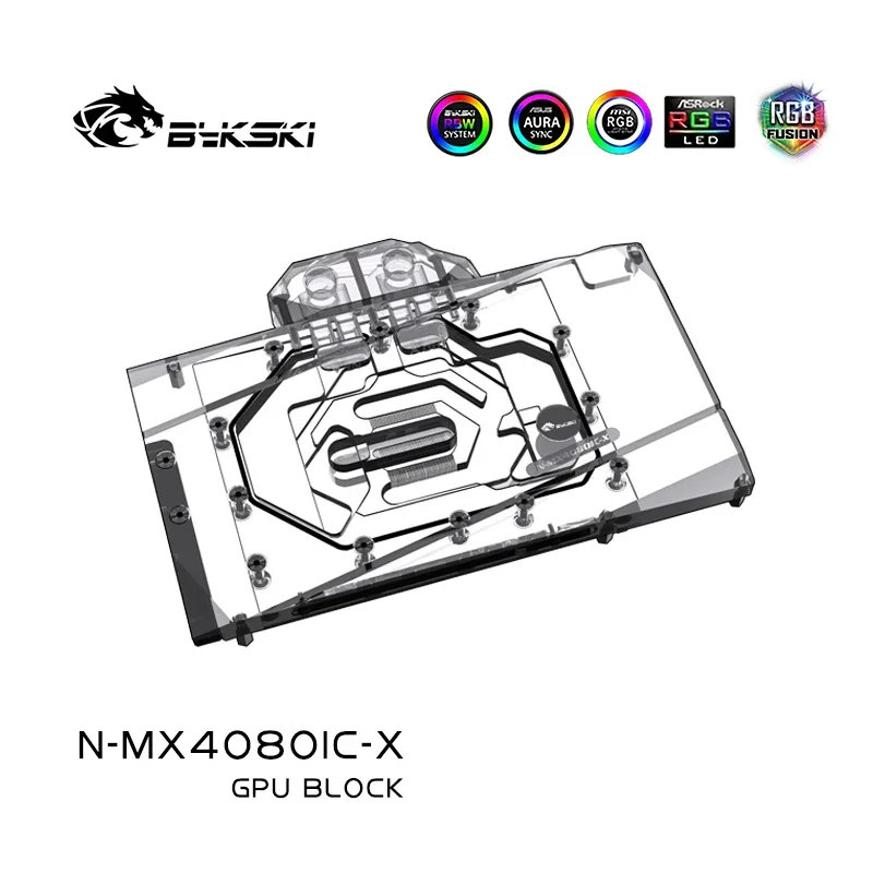 บล็อกระบายความร้อน GPU ของ Byk - Rtx 4080 Water Cooling Block บทวิจารณ์และราคา