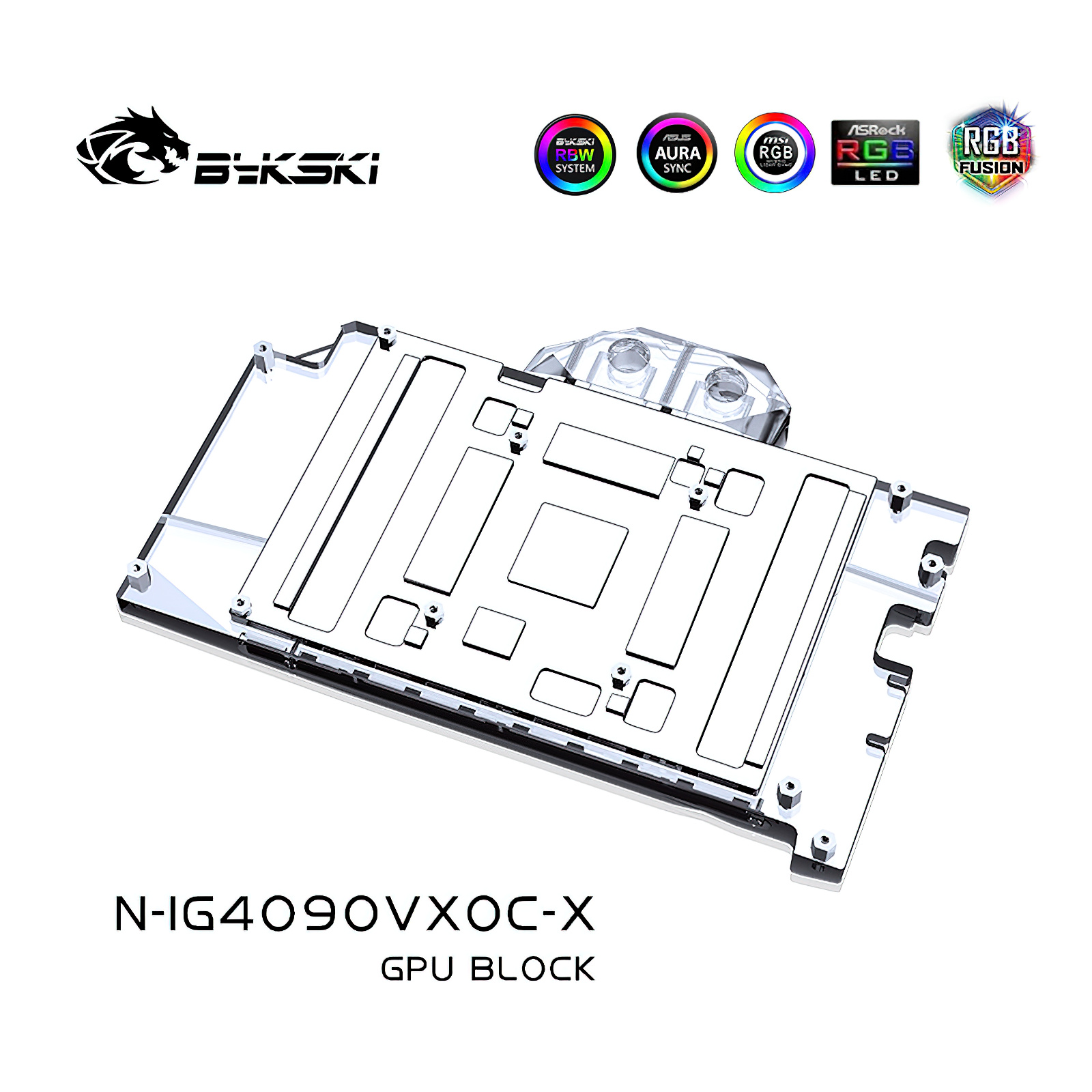 ชุดระบายความร้อนด้วยน้ำสำหรับ  - Rtx 4090 Water Block Full Cover บทวิจารณ์และราคา